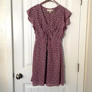 Floral t shirt dress